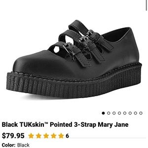 TUK 3 Strap Mary Janes